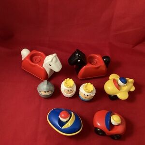 Vintage plastic toys lot for toddlers